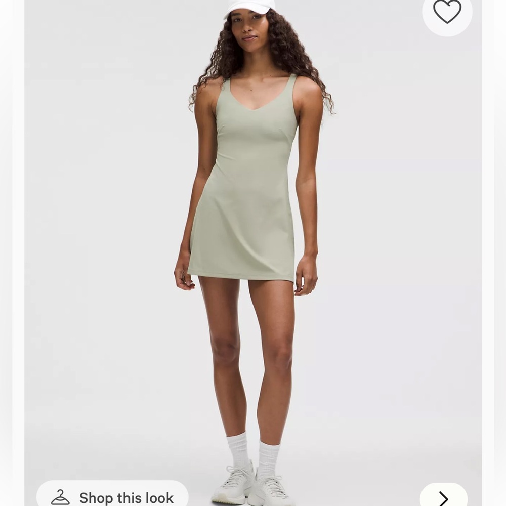 Lululemon Align Dress in Fog Green Size 2
